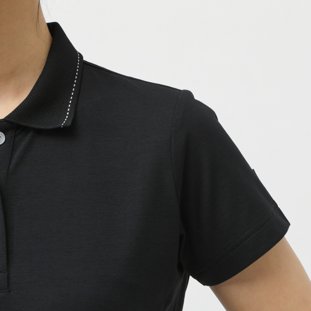 TIGORA Women's Golf Apparel T. SOLOTEX(R) Fabric Polo Shirt TR-1H2235P