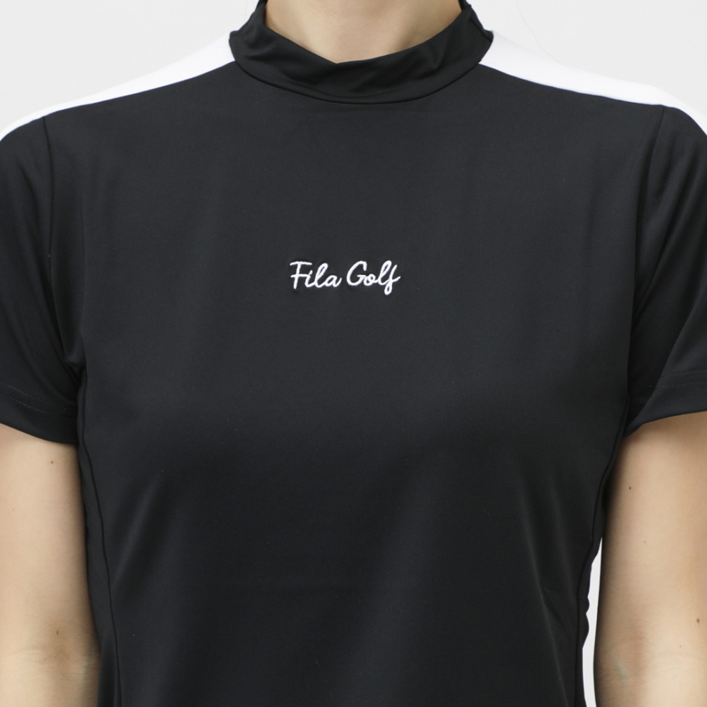 FILA Women's Golf Apparel Mock Neck Shirt 754644