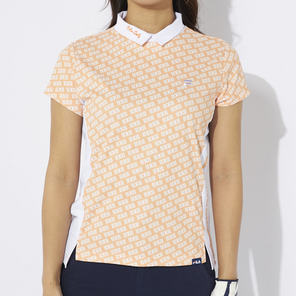 FILA Women's Golf Apparel Mock Neck Shirt 754646