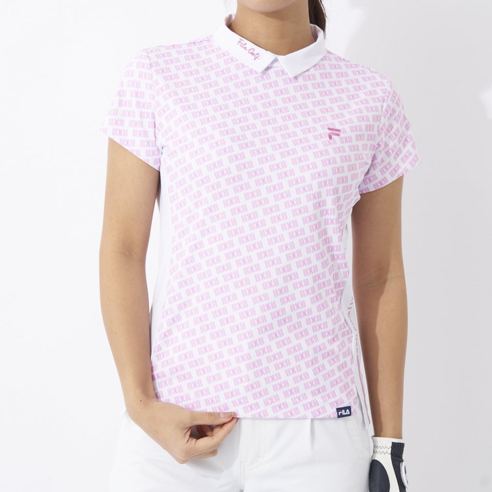 FILA Women's Golf Apparel Mock Neck Shirt 754646