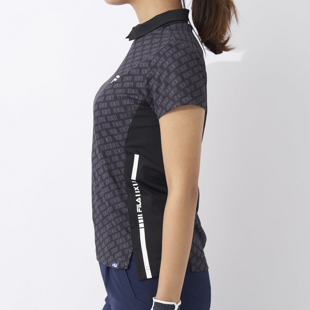 FILA Women's Golf Apparel Mock Neck Shirt 754646
