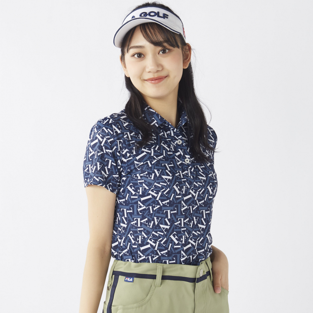 FILA Women's Golf Wear Short Sleeve Shirt 755607