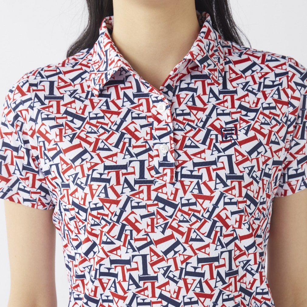 FILA Women's Golf Wear Short Sleeve Shirt 755607