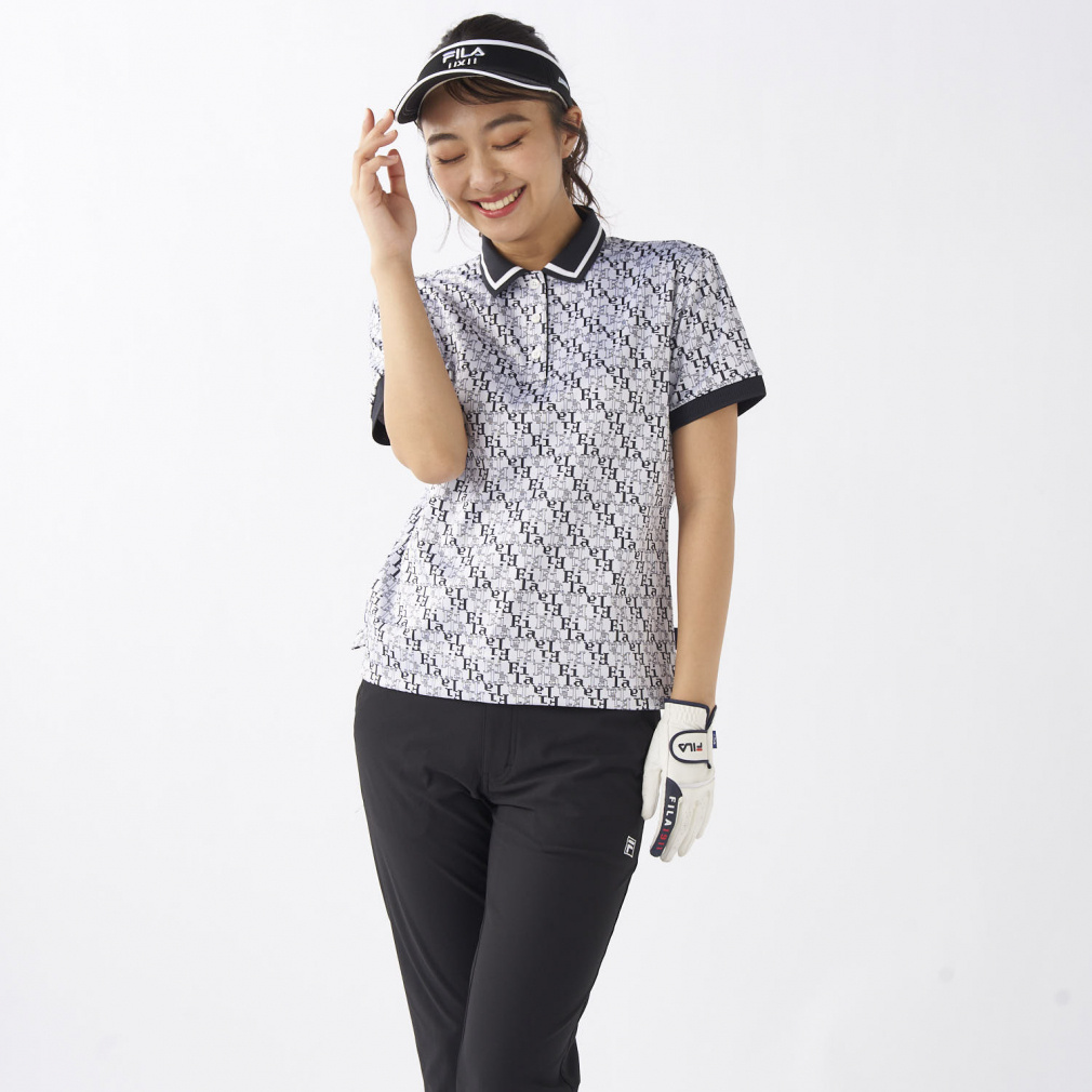 FILA Women's Golf Wear Short Sleeve Shirt 755643