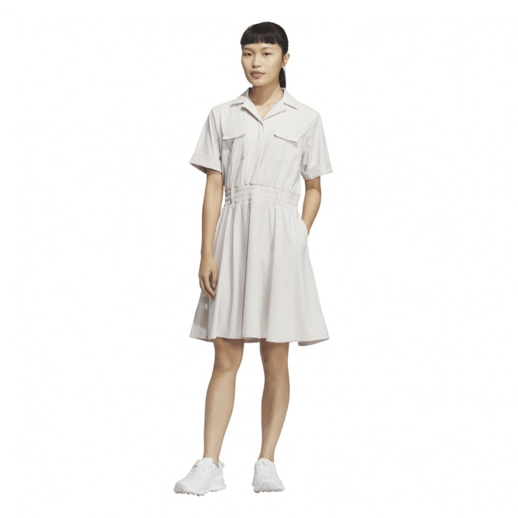 adidas Ladies Golf Wear Beyond the Course Short Sleeve Dress KTI93