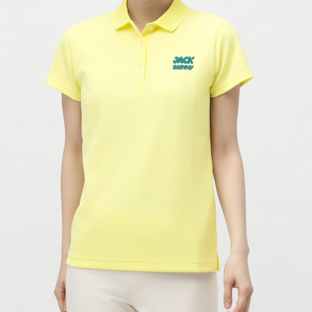 Jack Bunny Ladies' Golf Wear Blister Mesh S/S Polo Shirt 2635160102