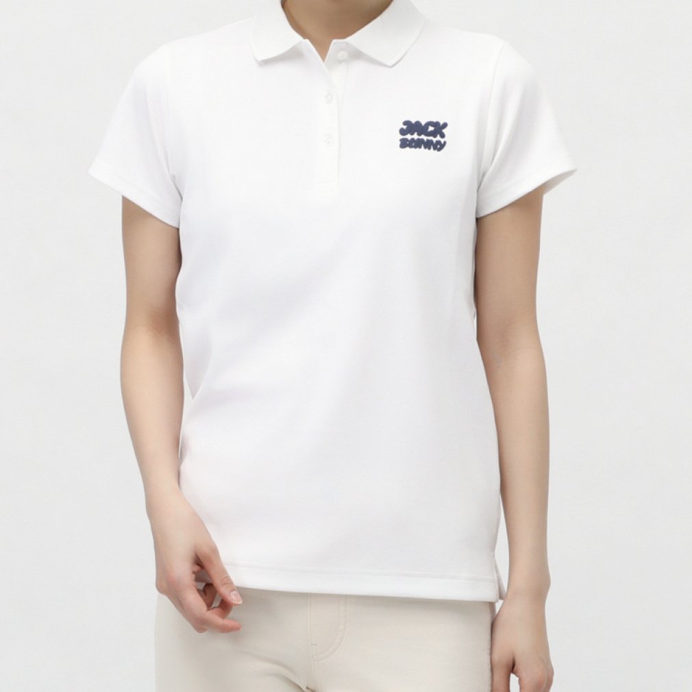 Jack Bunny Ladies' Golf Wear Blister Mesh S/S Polo Shirt 2635160102