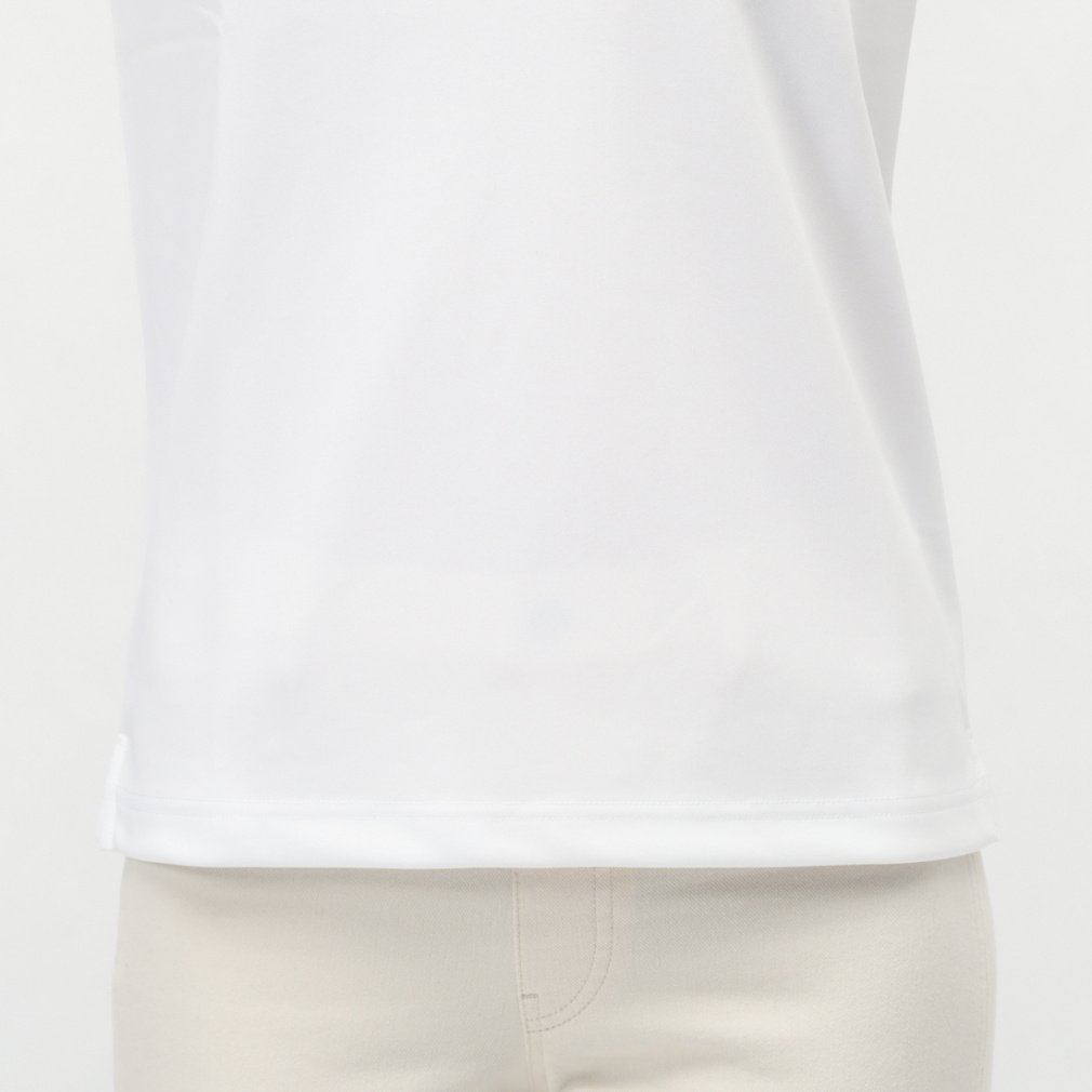 Jack Bunny Ladies' Golf Wear Double Face Pique S/S Mock Neck Shirt 2635167112