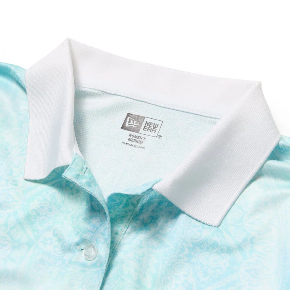 NEW ERA Women's Golf Apparel GFW TECH POLO BANDANA BKBLU 14391427
