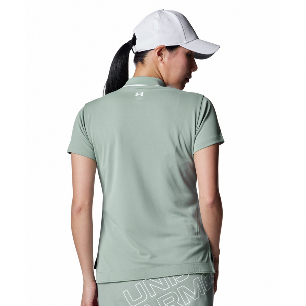 UNDER ARMOUR Women's Golf Apparel UA ArmourDry Short Sleeve Mock Neck Shirt 6001595