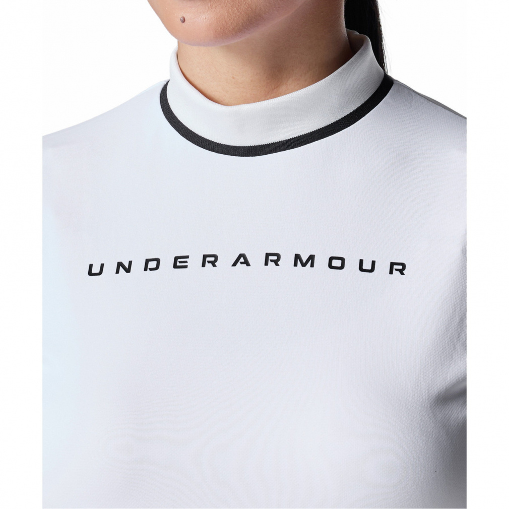 UNDER ARMOUR Women's Golf Apparel UA ArmourDry Short Sleeve Mock Neck Shirt 6001595