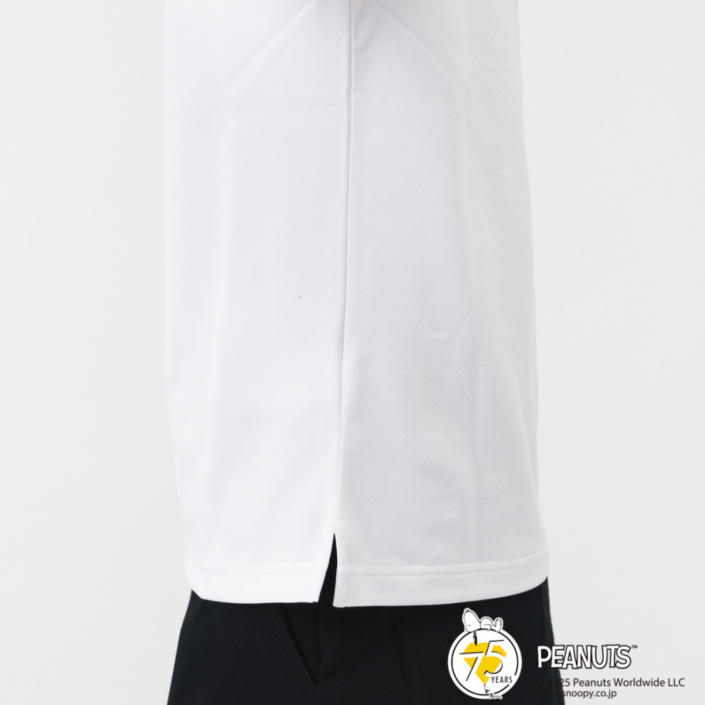 PEARLY GATES Women's Golf Apparel SNOOPY Primeflex Pique Short Sleeve Polo Shirt 0555260032