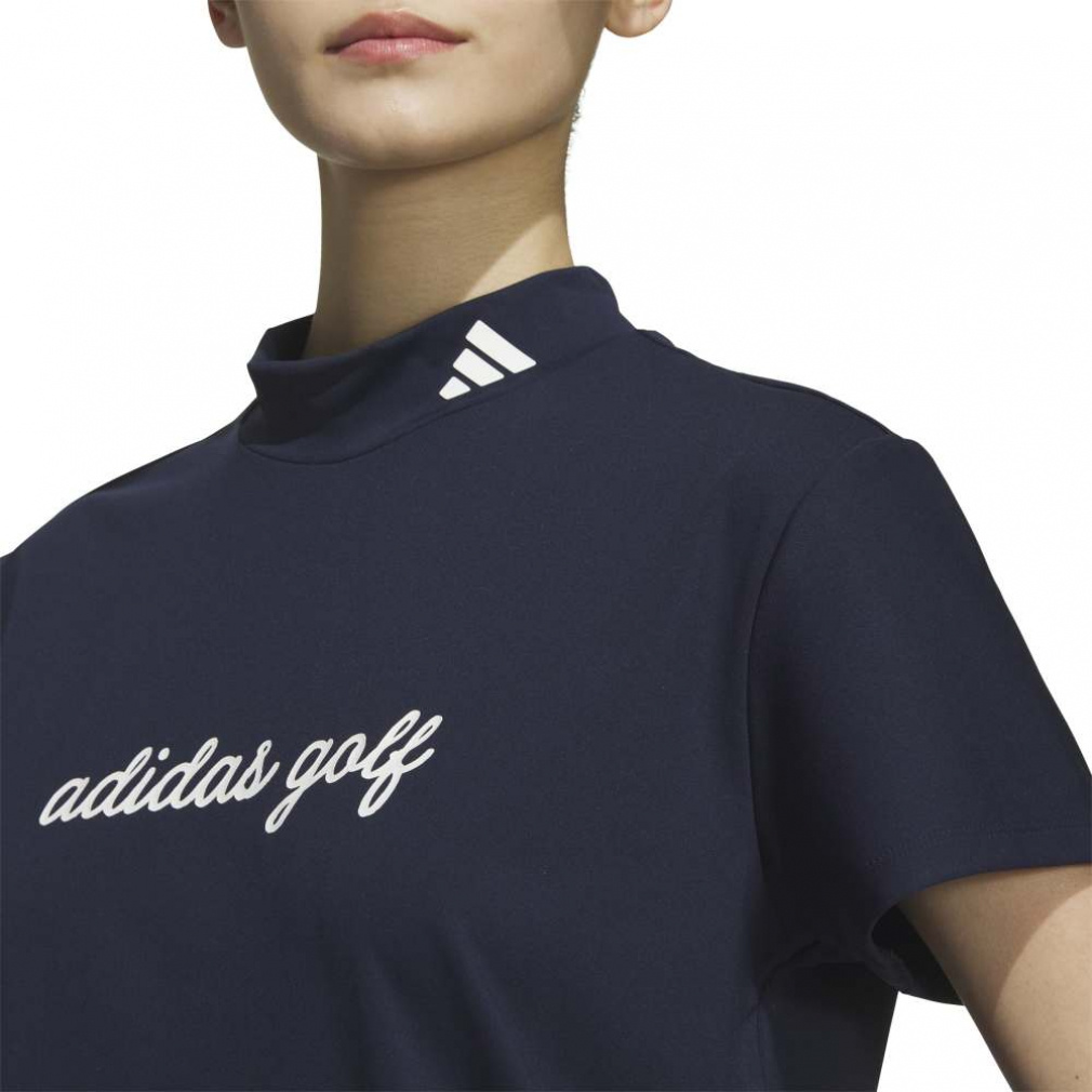 adidas Ladies' Golf Wear HEAT.RDY Stretch Short Sleeve Mock Shirt JWJ93