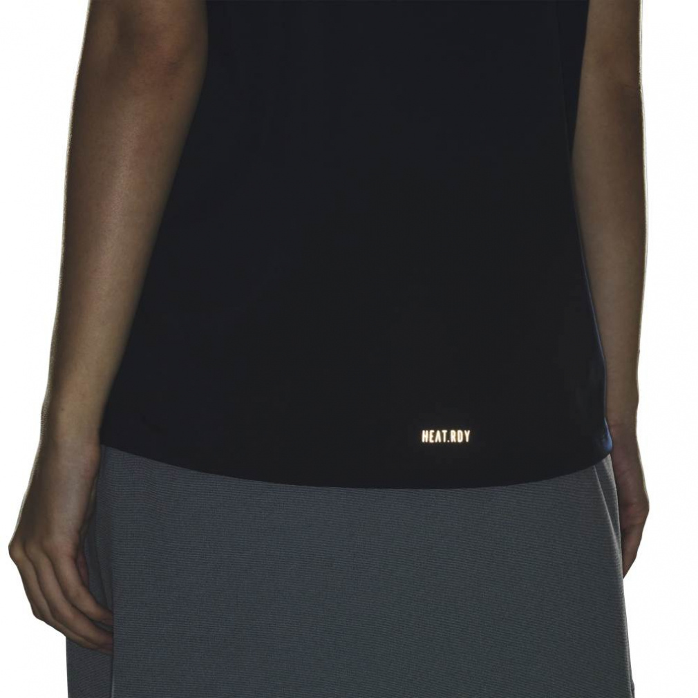 adidas Ladies' Golf Wear HEAT.RDY Stretch Short Sleeve Mock Shirt JWJ93