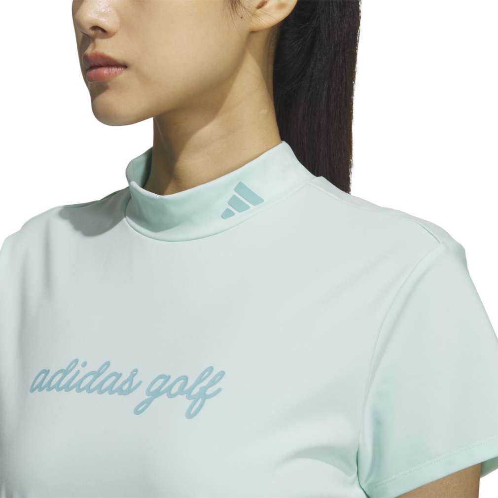 adidas Ladies' Golf Wear HEAT.RDY Stretch Short Sleeve Mock Shirt JWJ93