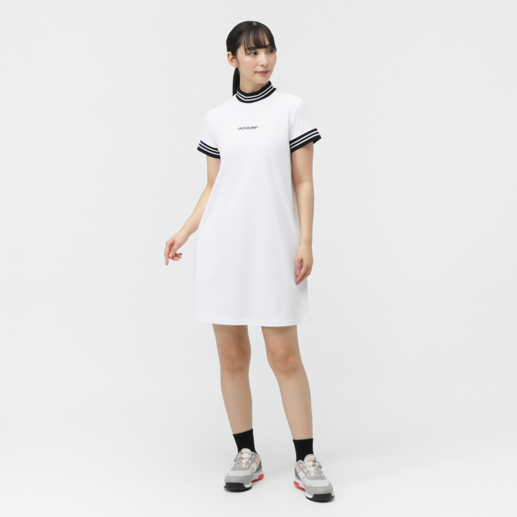 Jack Bunny Ladies' Golf Wear High Gauge Pique Short Sleeve Dress 2635224738