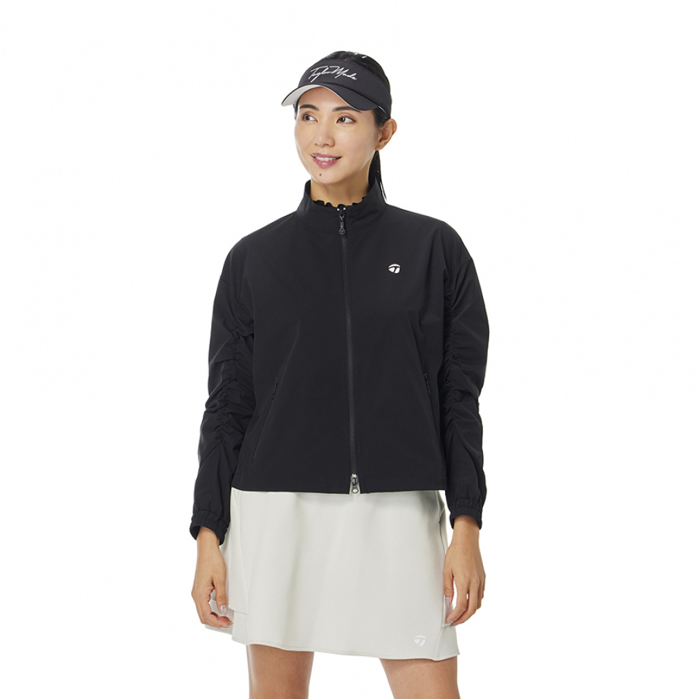 TaylorMade Ladies' Golf Wear Shirring Full-Zip Jacket TL785