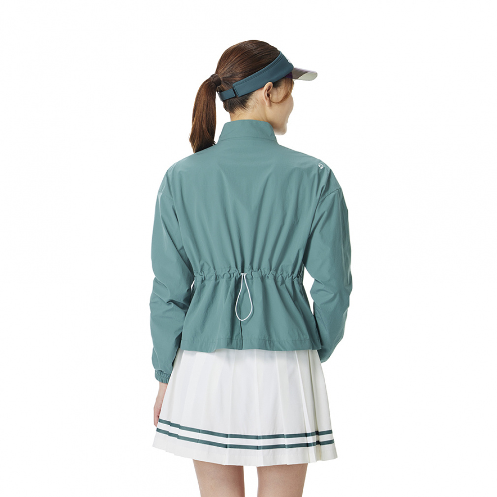TaylorMade Ladies' Golf Wear Shirring Full-Zip Jacket TL785