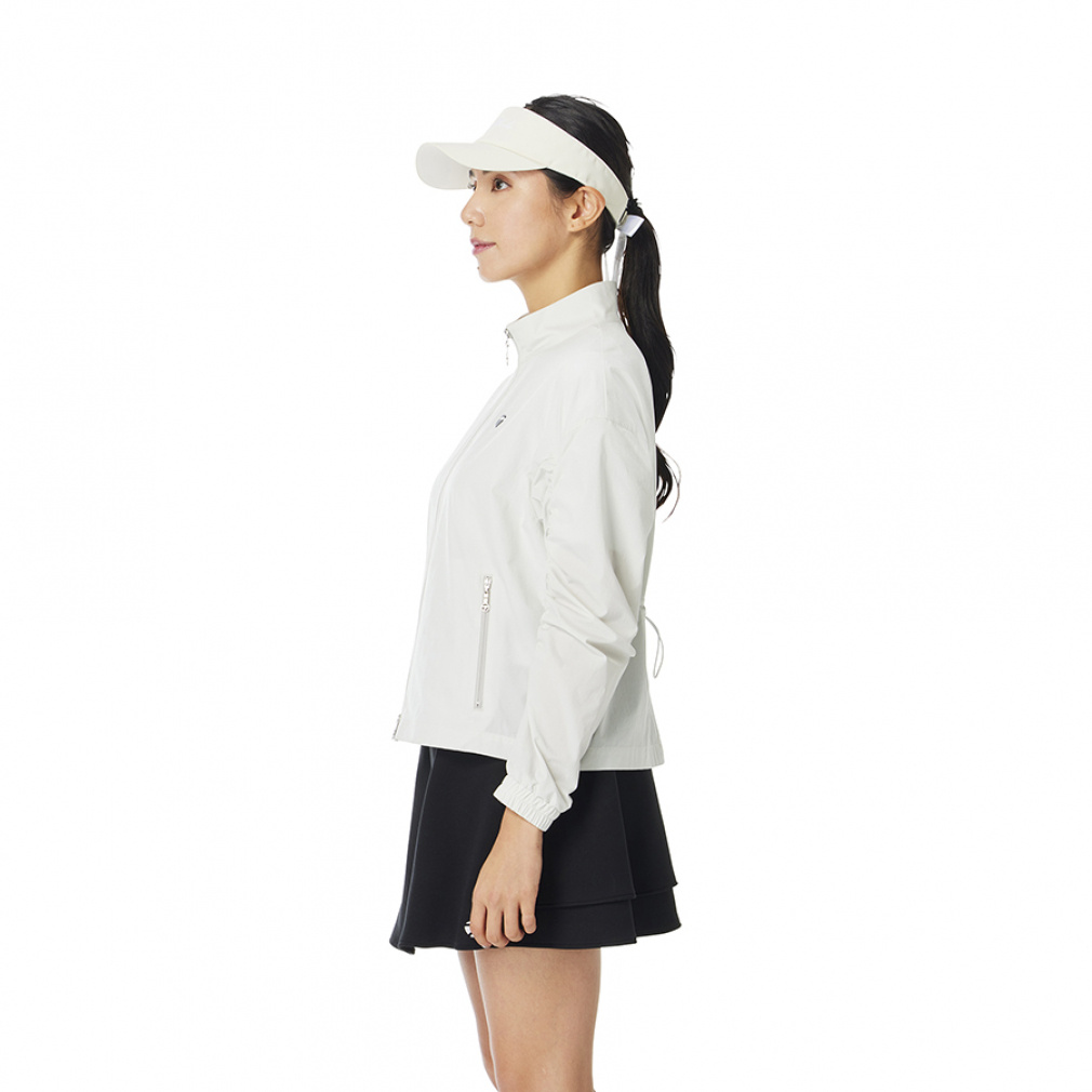 TaylorMade Ladies' Golf Wear Shirring Full-Zip Jacket TL785