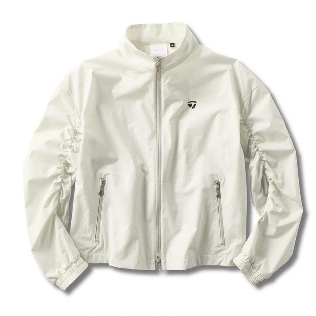 TaylorMade Ladies' Golf Wear Shirring Full-Zip Jacket TL785