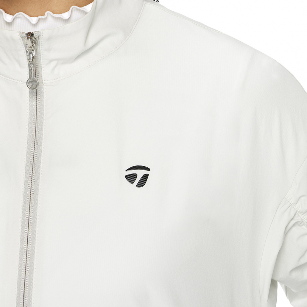TaylorMade Ladies' Golf Wear Shirring Full-Zip Jacket TL785