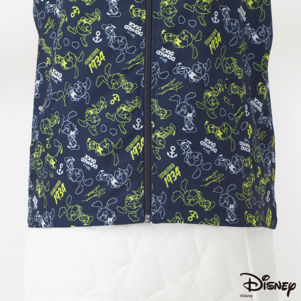 Disney Women's Golf Wear Ladies iHEAT Wind Jacket DN-1W2514F-H
