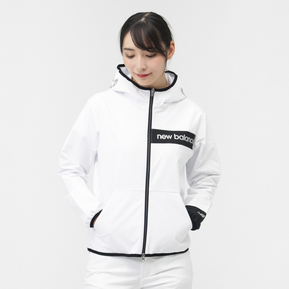new balance Ladies' Golf Wear SOFTSHELL FULL ZIP HOODIE 0125220502