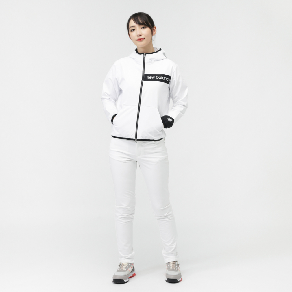 new balance Ladies' Golf Wear SOFTSHELL FULL ZIP HOODIE 0125220502