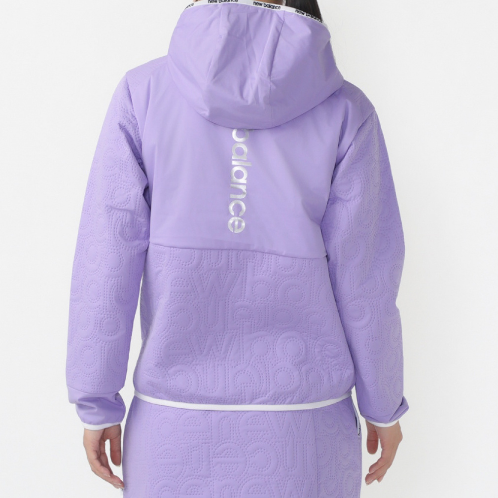 new balance Women's Golf Wear QUILTED FULL ZIP HOODIE 0124220502