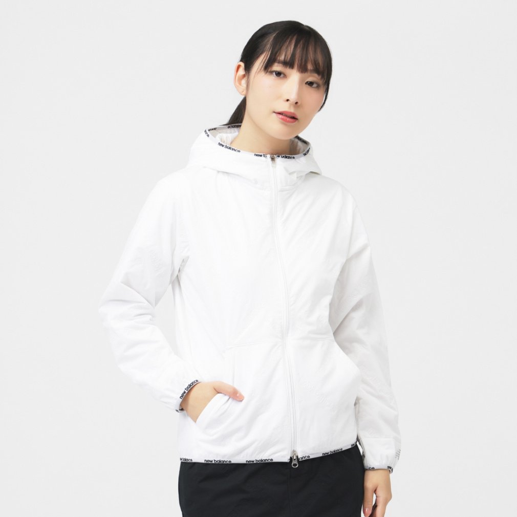new balance Ladies' Golf Wear QUILTED FULL ZIP HOODIE 0125220503