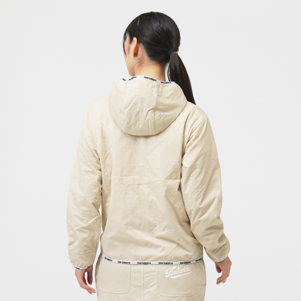 new balance Ladies' Golf Wear QUILTED FULL ZIP HOODIE 0125220503