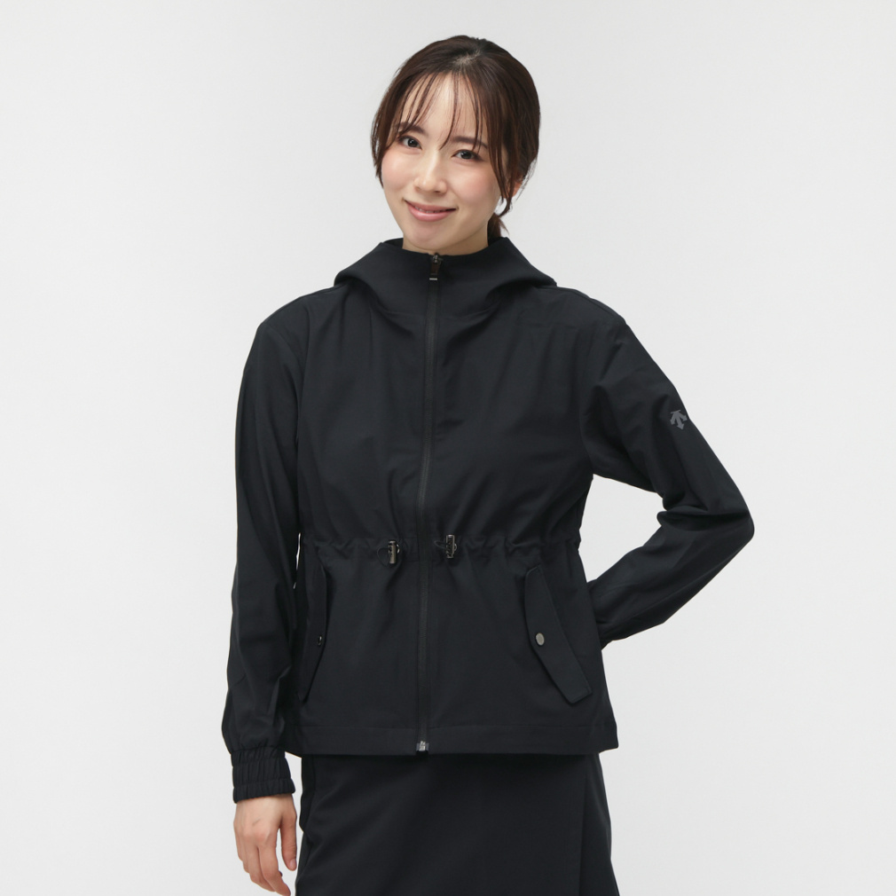 DESCENTE GOLF Ladies' Golf Wear Durable Water-Repellent Windproof Full-Zip Hoodie Jacket DG5FJK50L