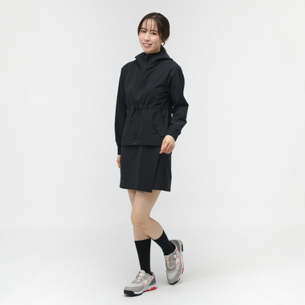 DESCENTE GOLF Ladies' Golf Wear Durable Water-Repellent Windproof Full-Zip Hoodie Jacket DG5FJK50L
