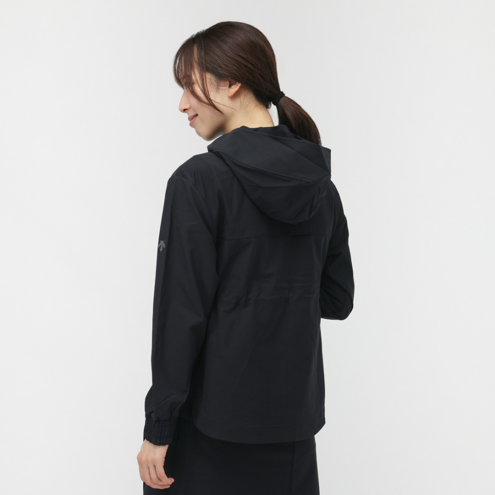 DESCENTE GOLF Ladies' Golf Wear Durable Water-Repellent Windproof Full-Zip Hoodie Jacket DG5FJK50L