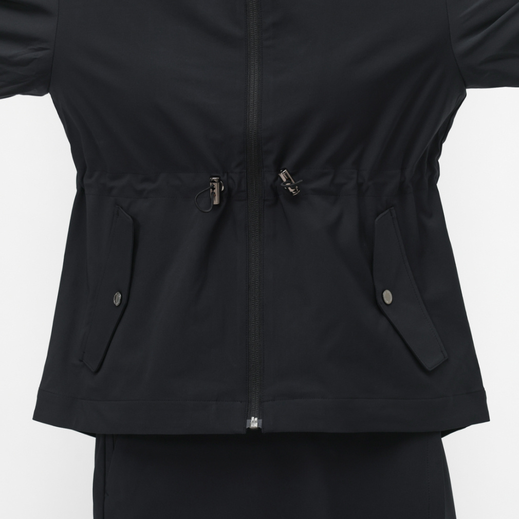 DESCENTE GOLF Ladies' Golf Wear Durable Water-Repellent Windproof Full-Zip Hoodie Jacket DG5FJK50L