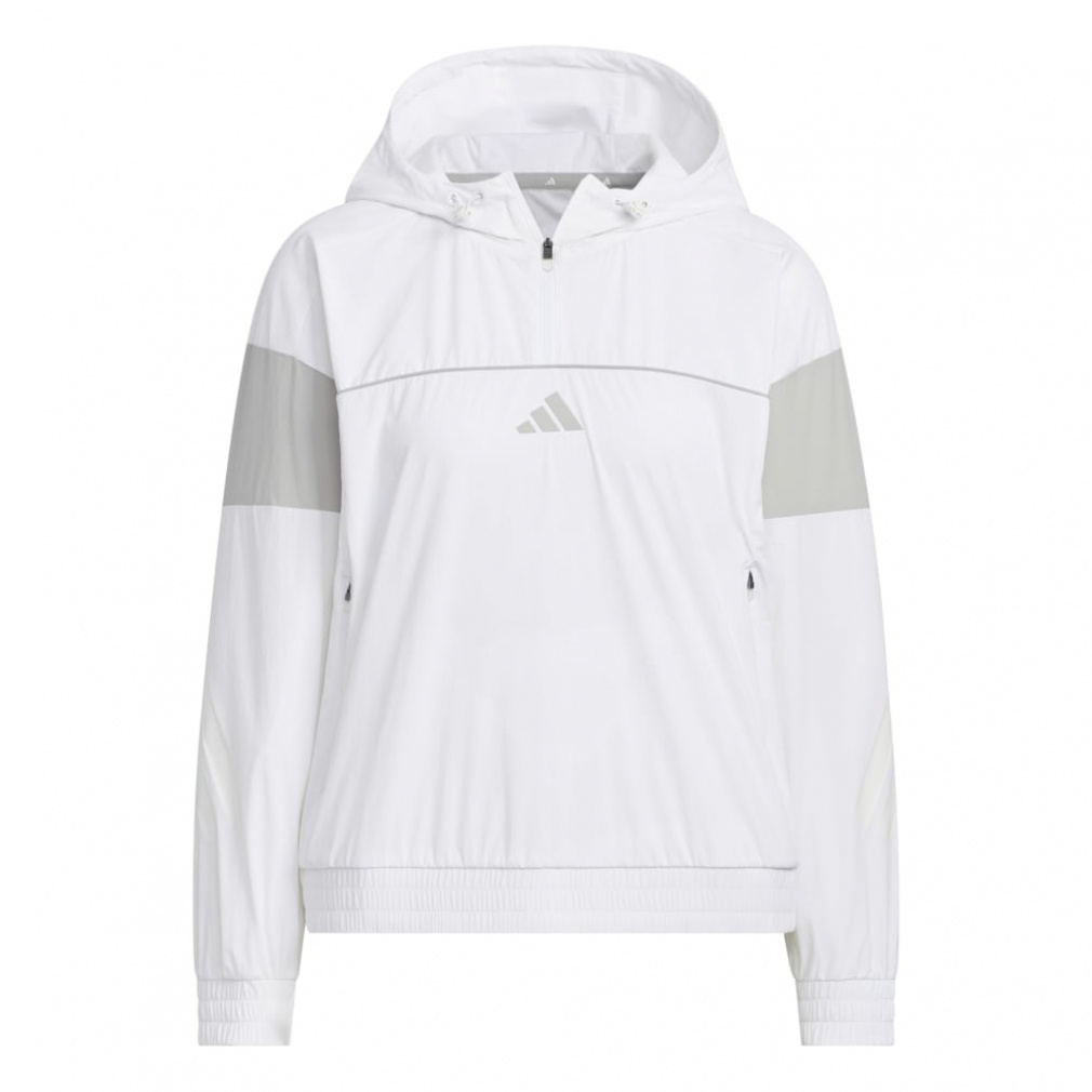 adidas Ladies' Golf Wear Beyond The Course Color Block Water-Repellent Anorak KB5672