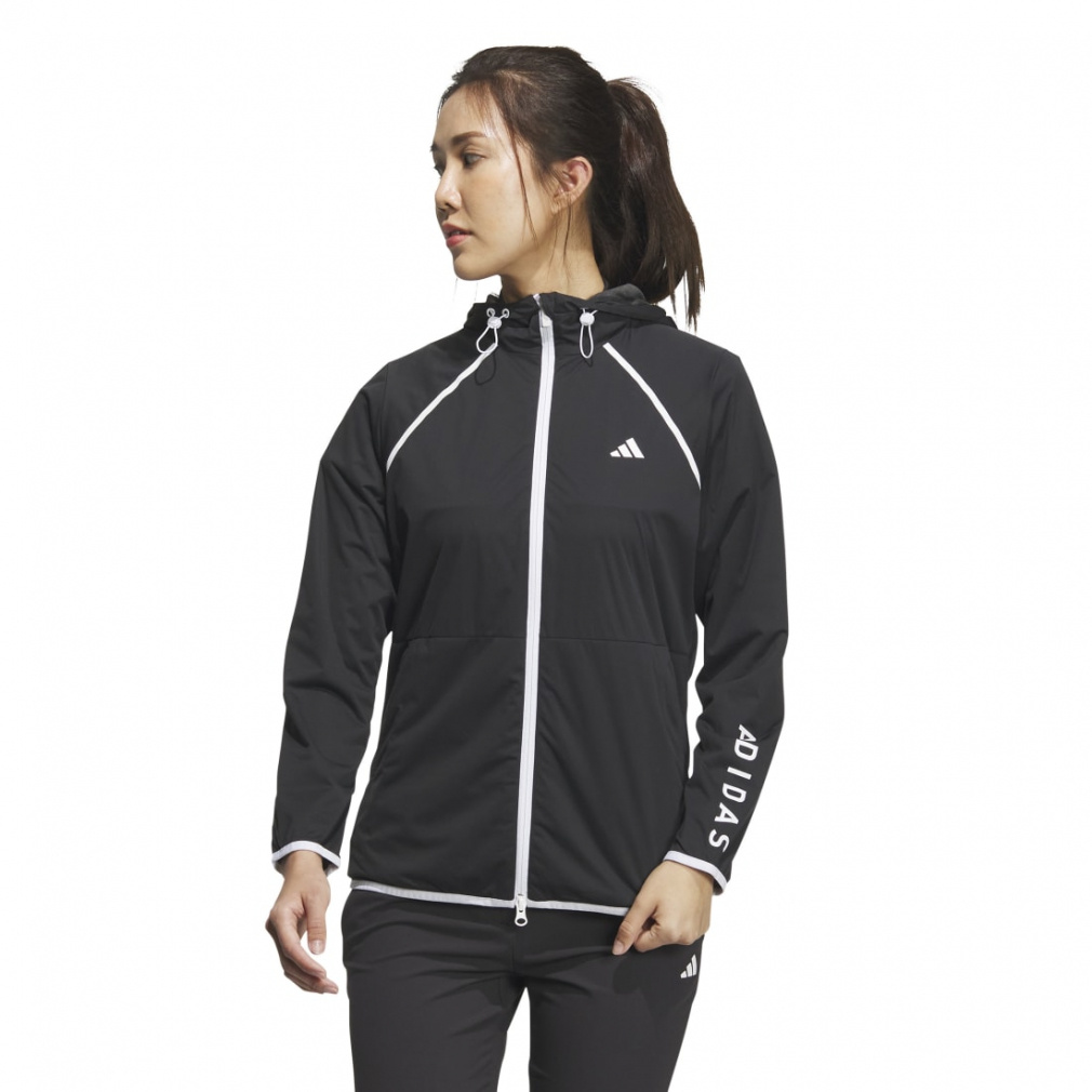 adidas Women's Golf Wear WIND.RDY Windproof Water Repellent Stretch Jacket HY0848