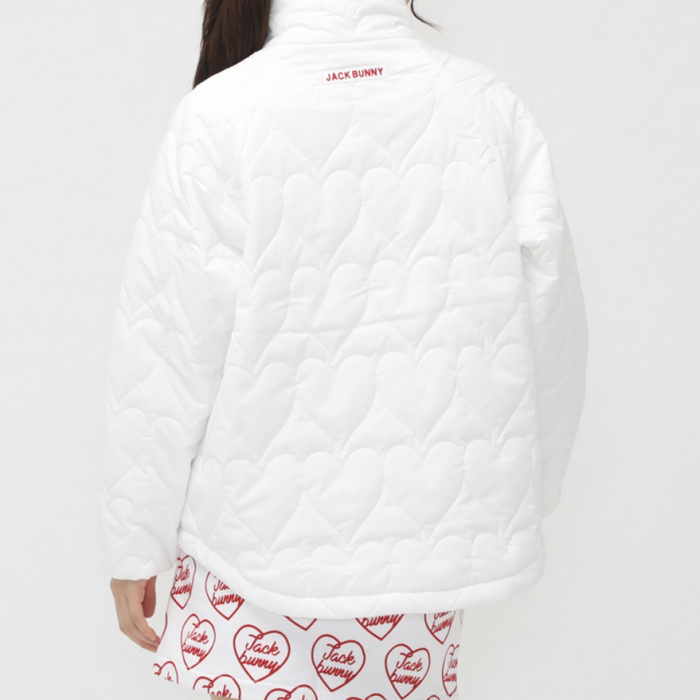Jack Bunny Women's Golf Wear Stretch Taffeta Padded Quilted Jacket 2634220102
