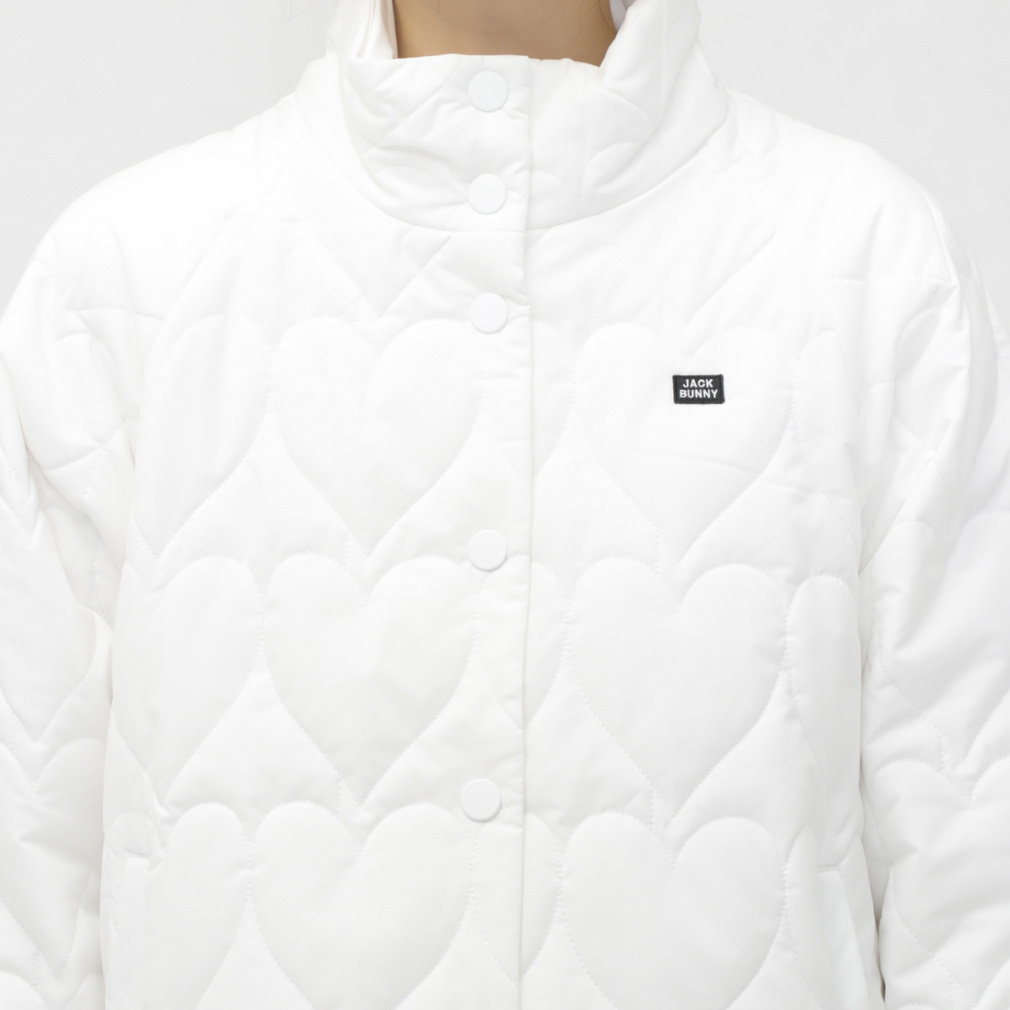 Jack Bunny Women's Golf Wear Stretch Taffeta Padded Quilted Jacket 2634220102