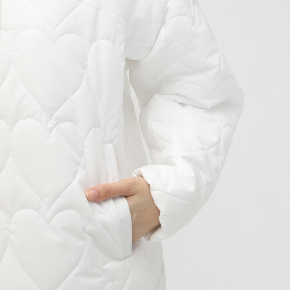 Jack Bunny Women's Golf Wear Stretch Taffeta Padded Quilted Jacket 2634220102