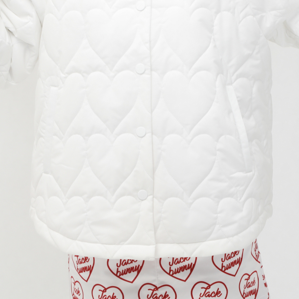 Jack Bunny Women's Golf Wear Stretch Taffeta Padded Quilted Jacket 2634220102