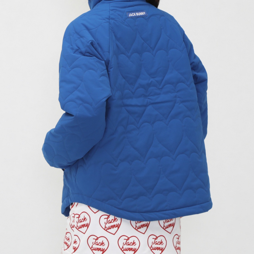 Jack Bunny Women's Golf Wear Stretch Taffeta Padded Quilted Jacket 2634220102