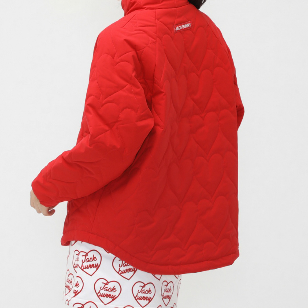 Jack Bunny Women's Golf Wear Stretch Taffeta Padded Quilted Jacket 2634220102