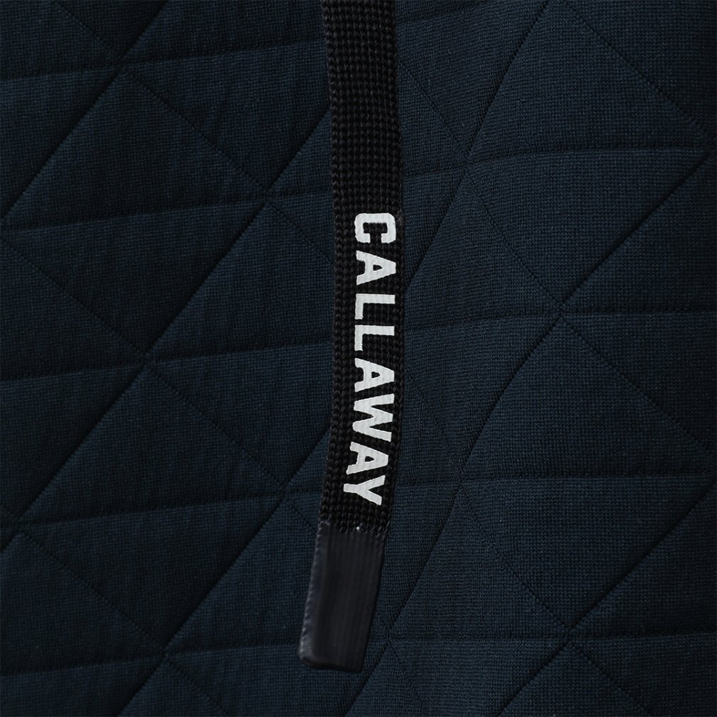 Callaway Women's Golf Wear Quilted Sweat Full-Zip Hoodie C24217206