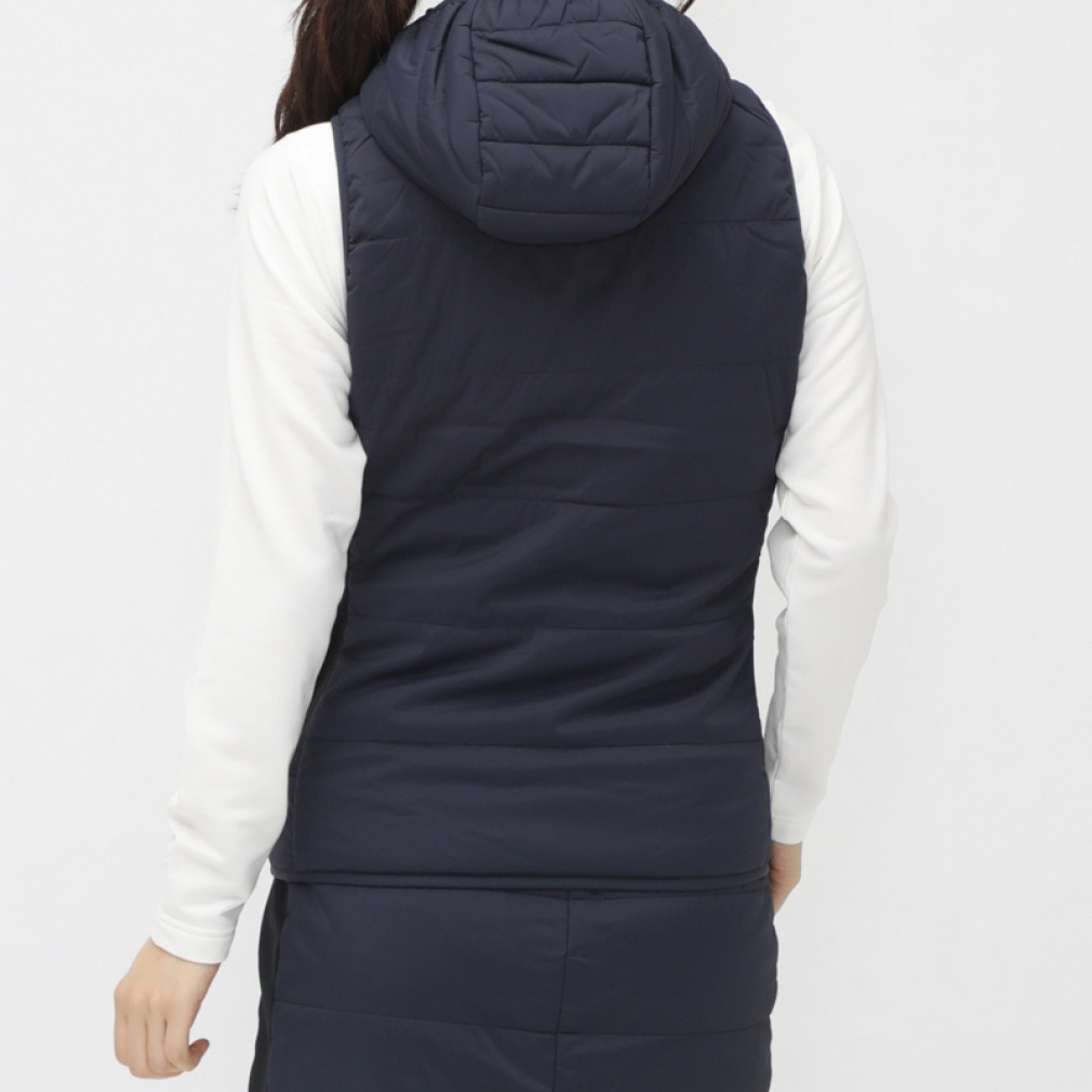 CHAMPION Women's Golf Wear Stretch Zip-Up Hoodie Vest_Stretch, Heat Retention, Windproof, Water Repellent CW-AG606