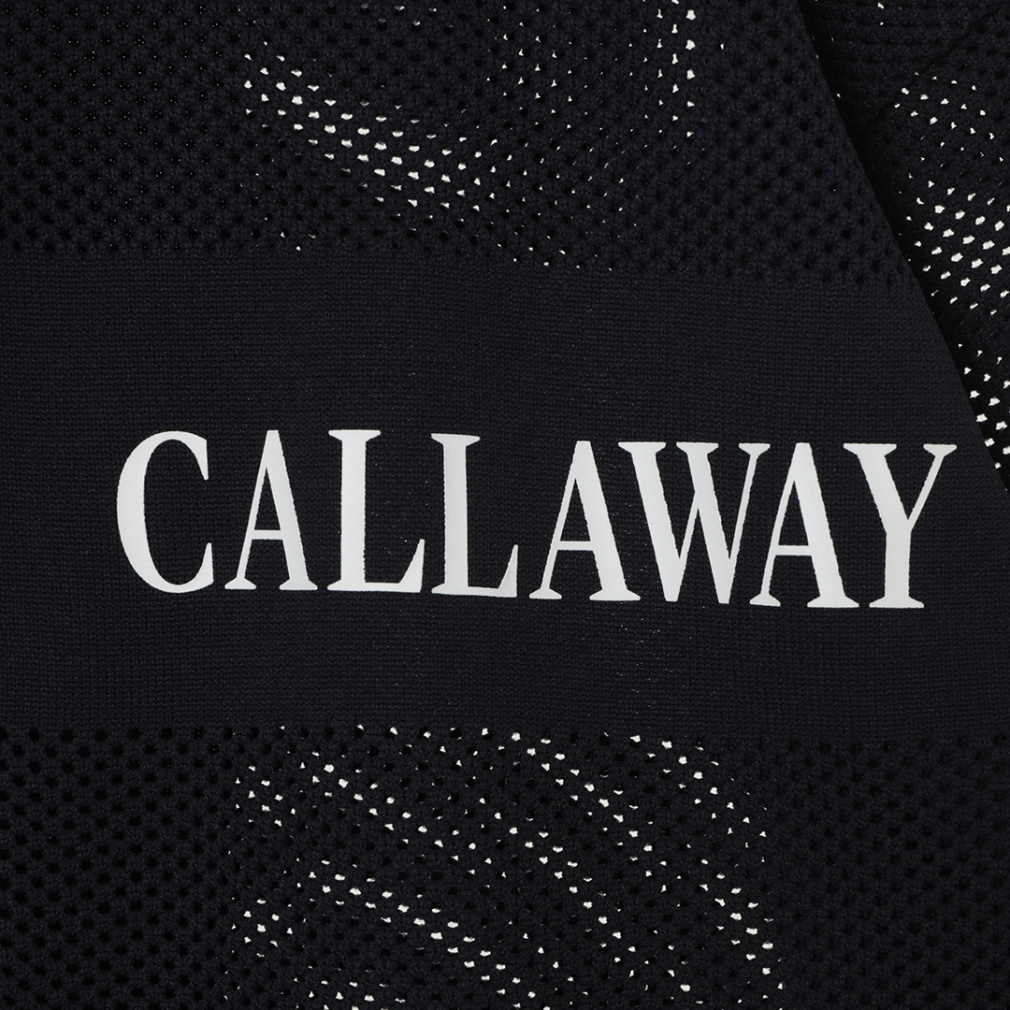 Callaway Ladies' Golf Wear Mesh Knit Full-Zip Knit Blouson C26118200