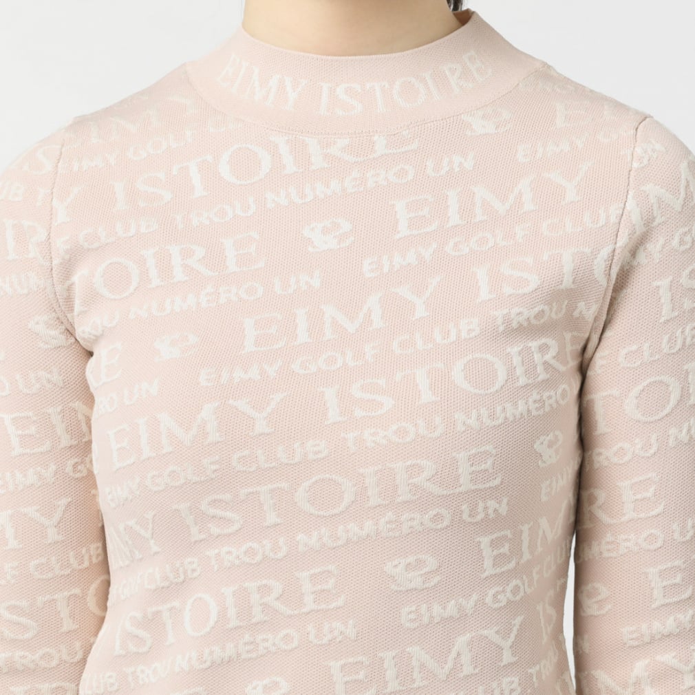 EIMY GOLF Ladies' Golf Wear Plump Monogram Knit Top 1623411002