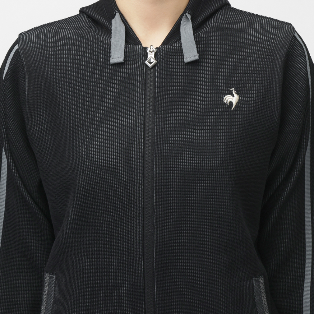 le coq sportif golf Ladies' Golf Wear Full-Zip Hoodie Sweater LG5FST30L