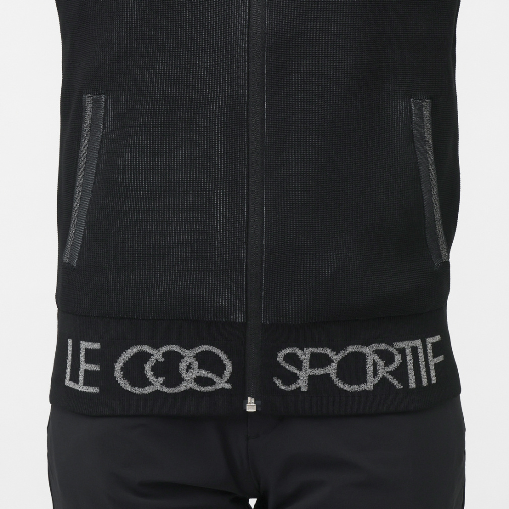 le coq sportif golf Ladies' Golf Wear Full-Zip Hoodie Sweater LG5FST30L