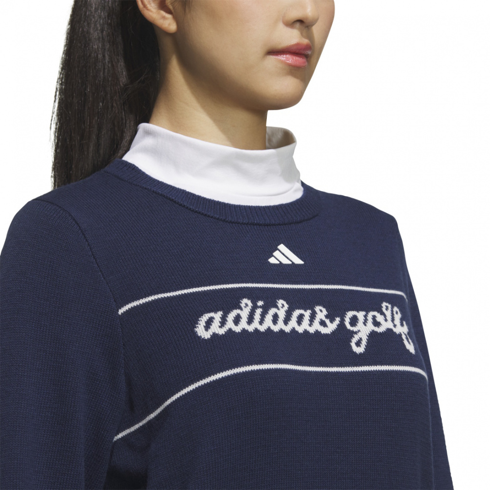 adidas Ladies' Golf Wear Traditional Pattern Sweater JWK02